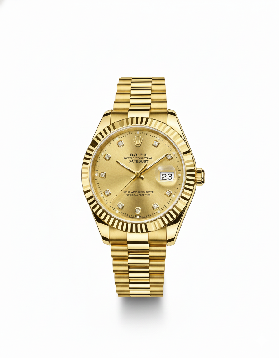 Rolex Oyster Perpetual | Date Just | Master Quality | Stainless Steel | Full Gold
