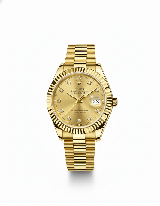 Rolex Oyster Perpetual | Date Just | Master Quality | Stainless Steel | Full Gold