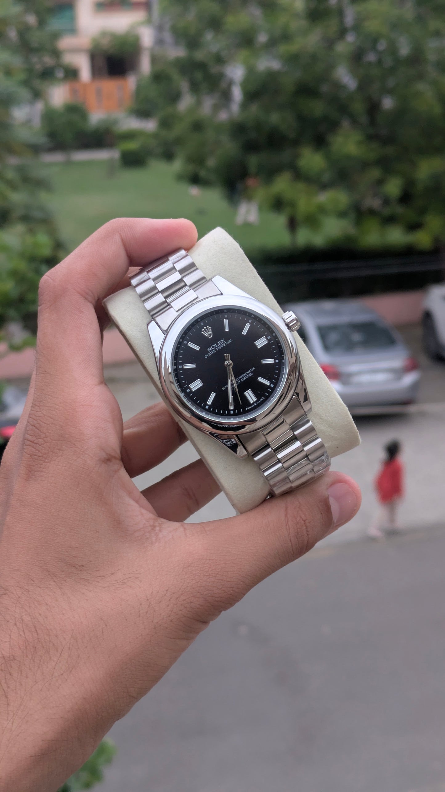 Rolex oyster perpetual | Skeleton Back | Semi automatic movement