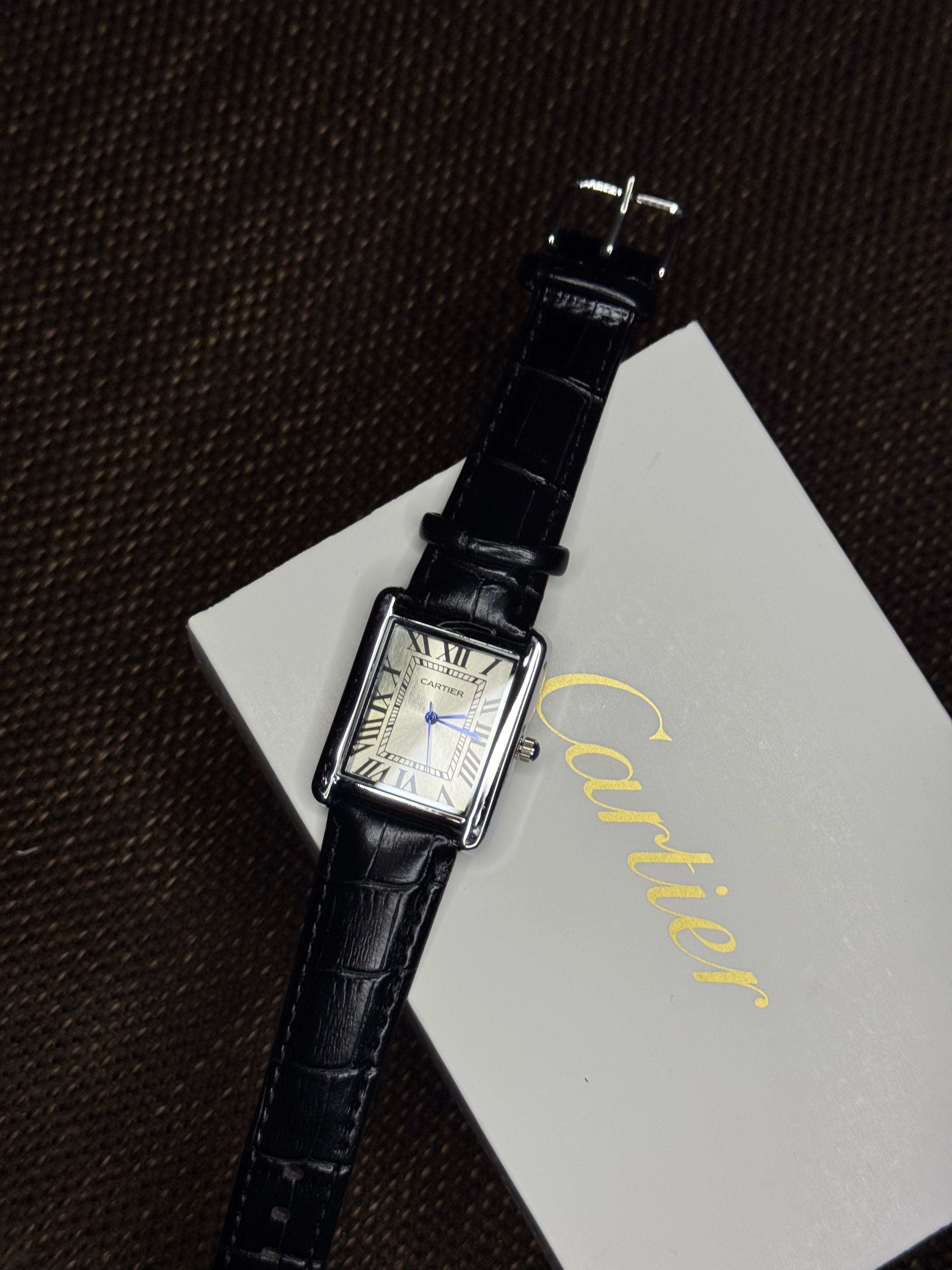 Cartier Tank | White Roman Dial