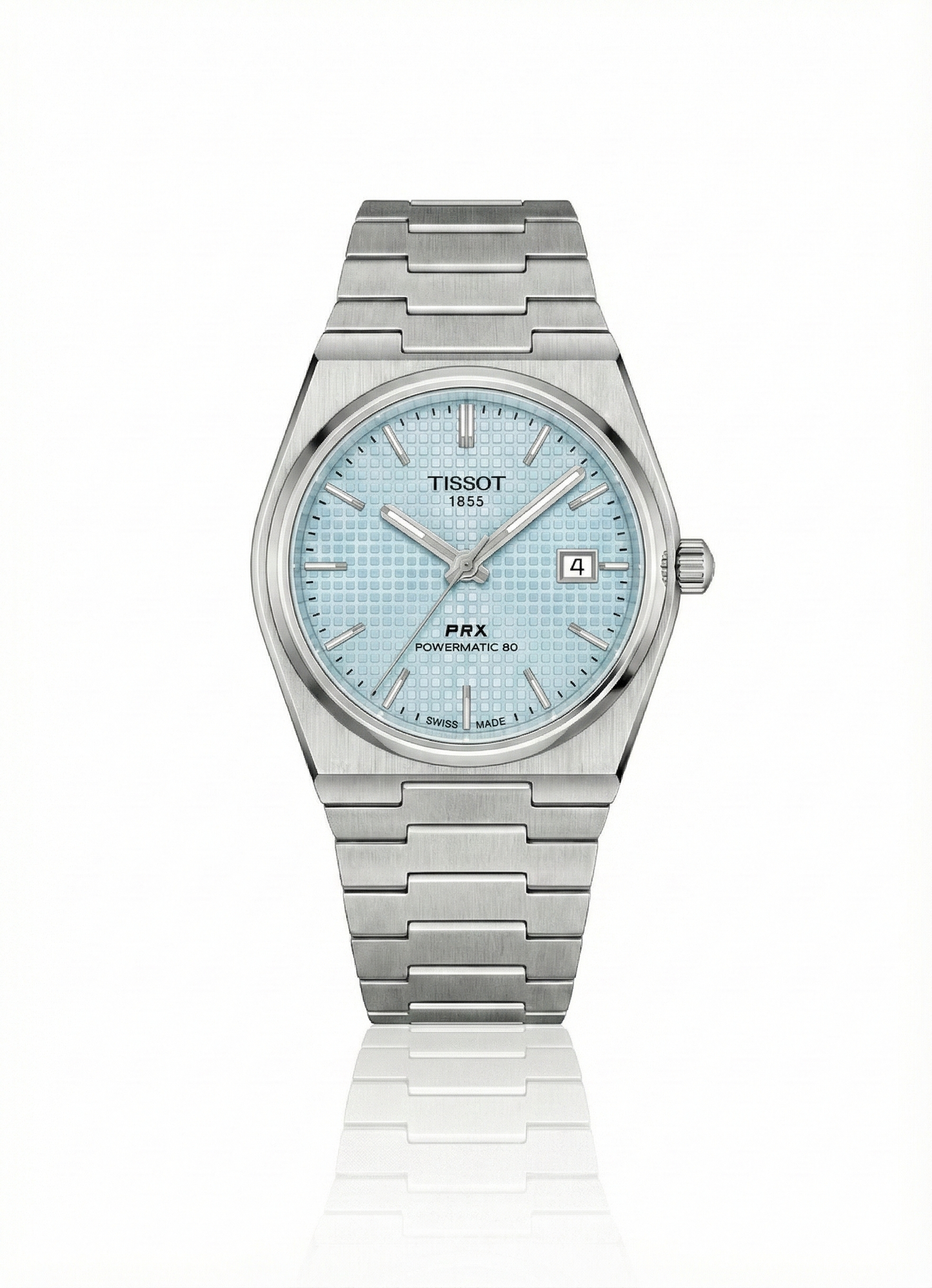 Tissot PRX 1853 | Stainless Steel | Master Quality | Date Working | Heavy weight | Silver Tiffany