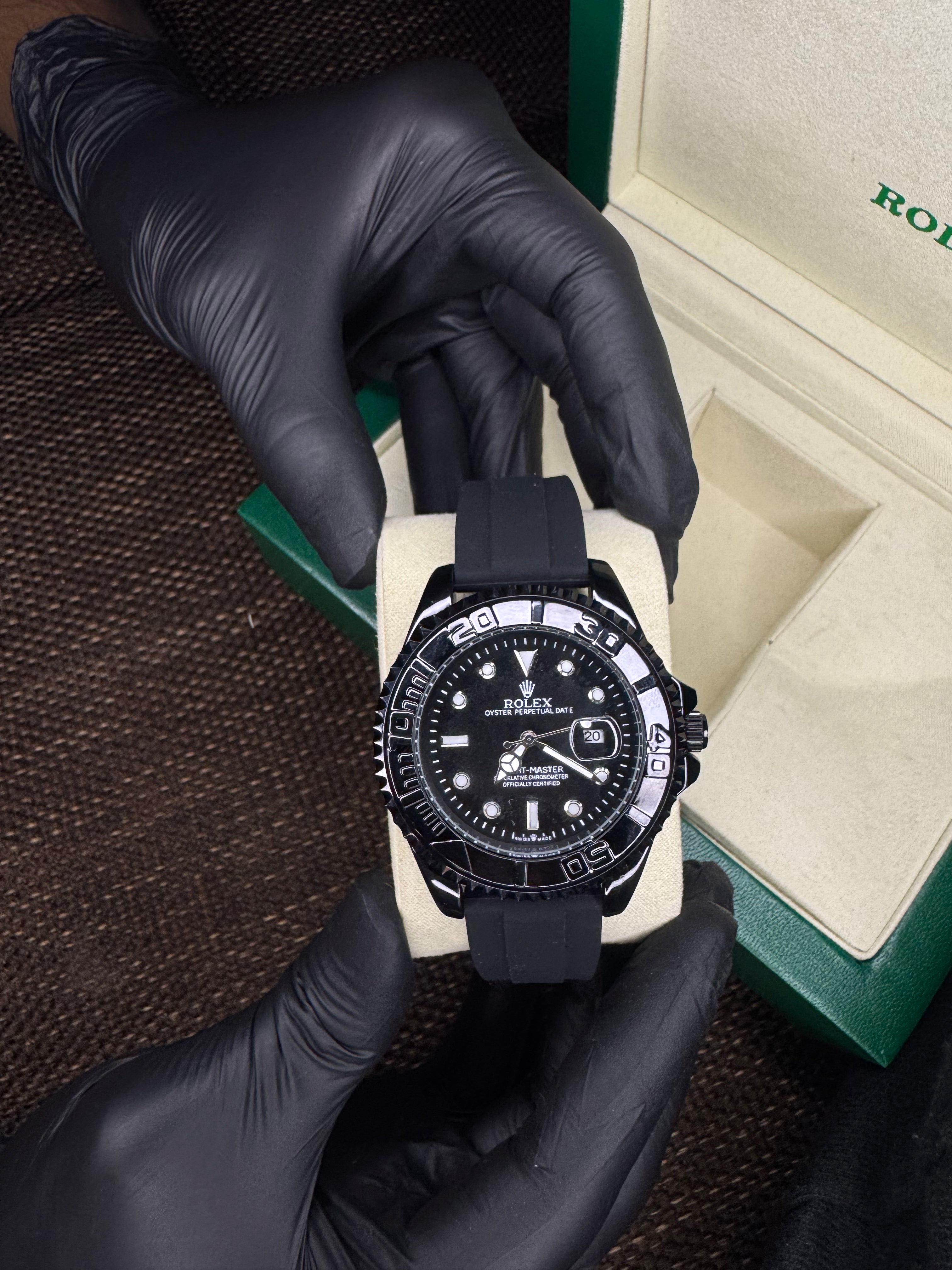 Rolex Yatch Master ( Jet black )