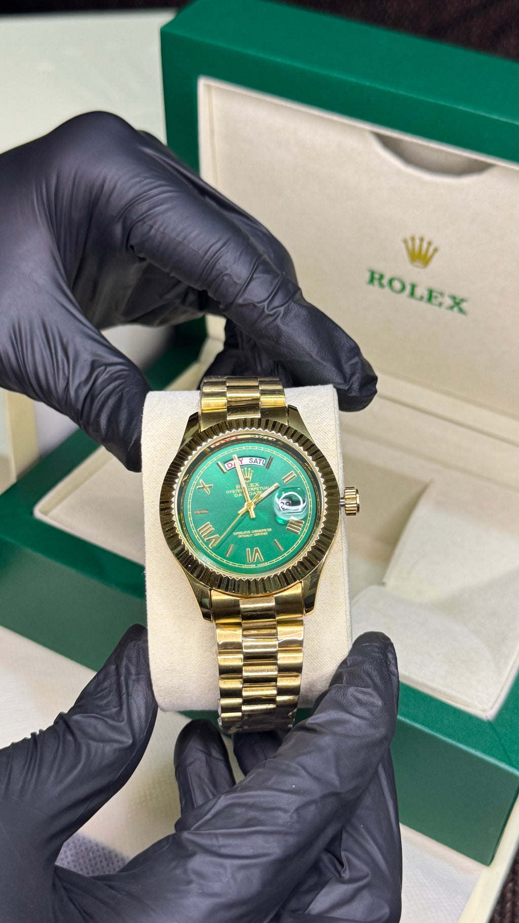 Rolex Oyster Perpetual | Gold Green | High Grade