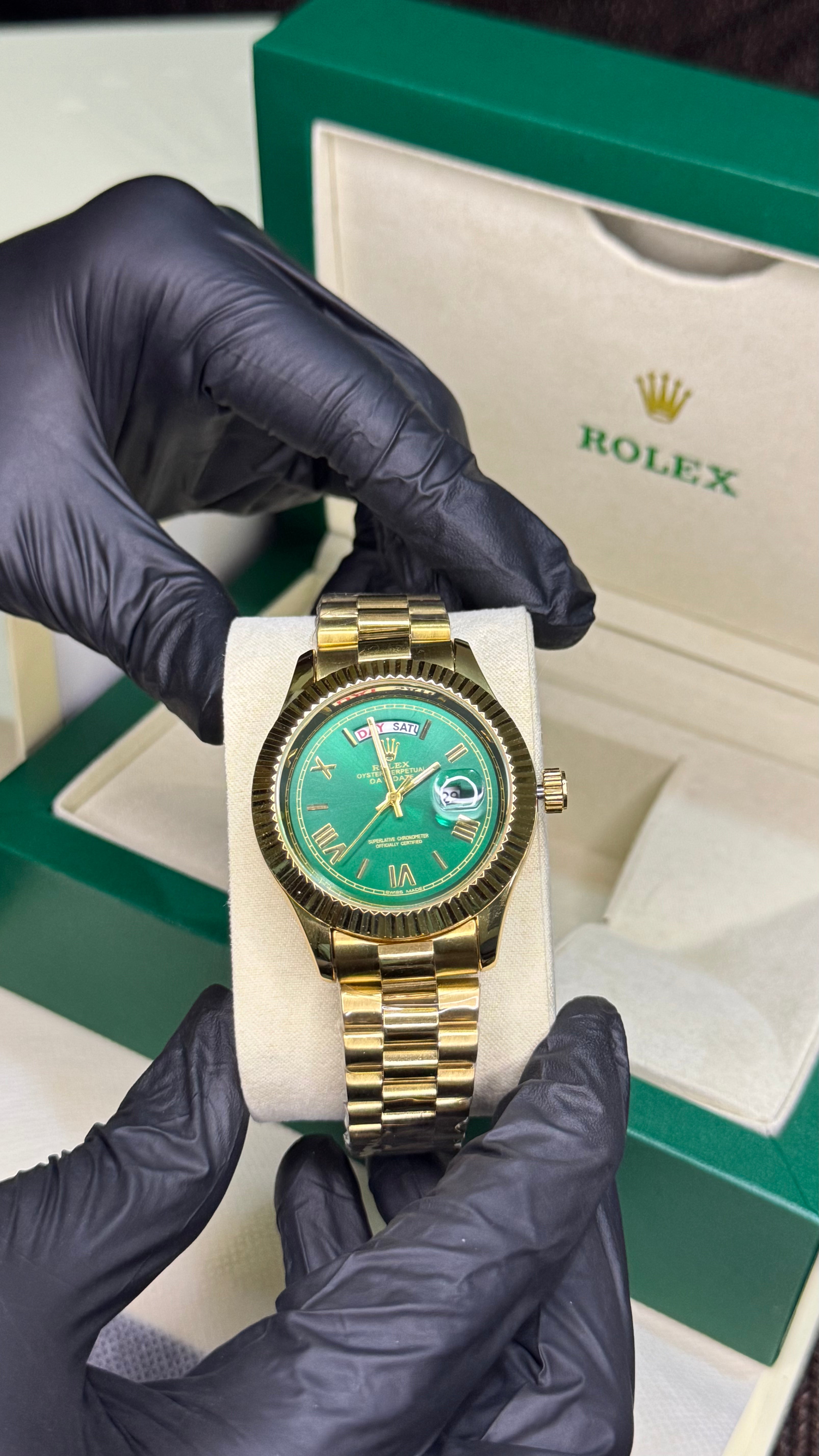 Rolex Oyster Perpetual | Gold Green | High Grade