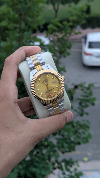 Rolex Oyster Perpetual | Two tone Gold | Master Quality | Date Just