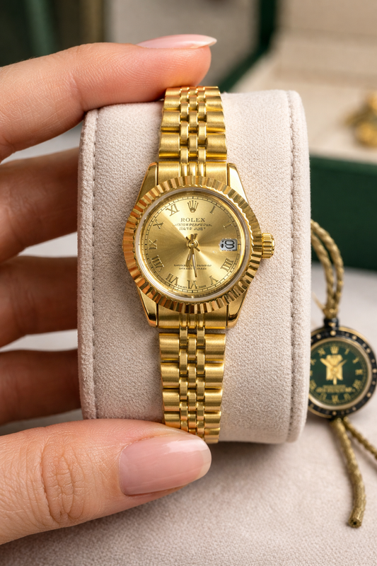 Rolex oyster perpetual | Date Just | Stainless steel | Roman dial | For Girls