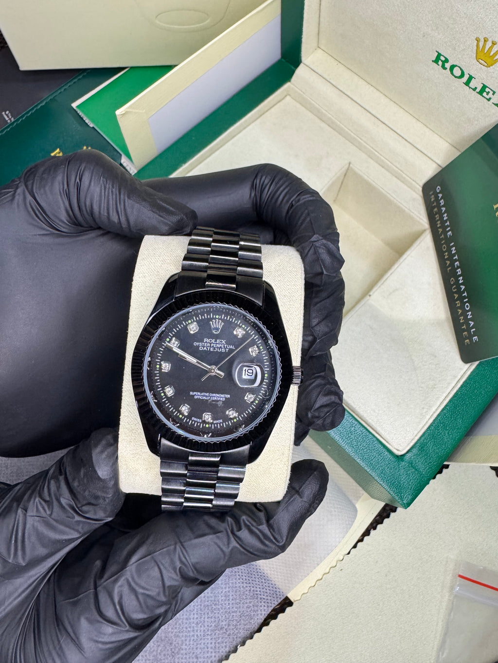 Rolex Oyster Perpetual | Jet black