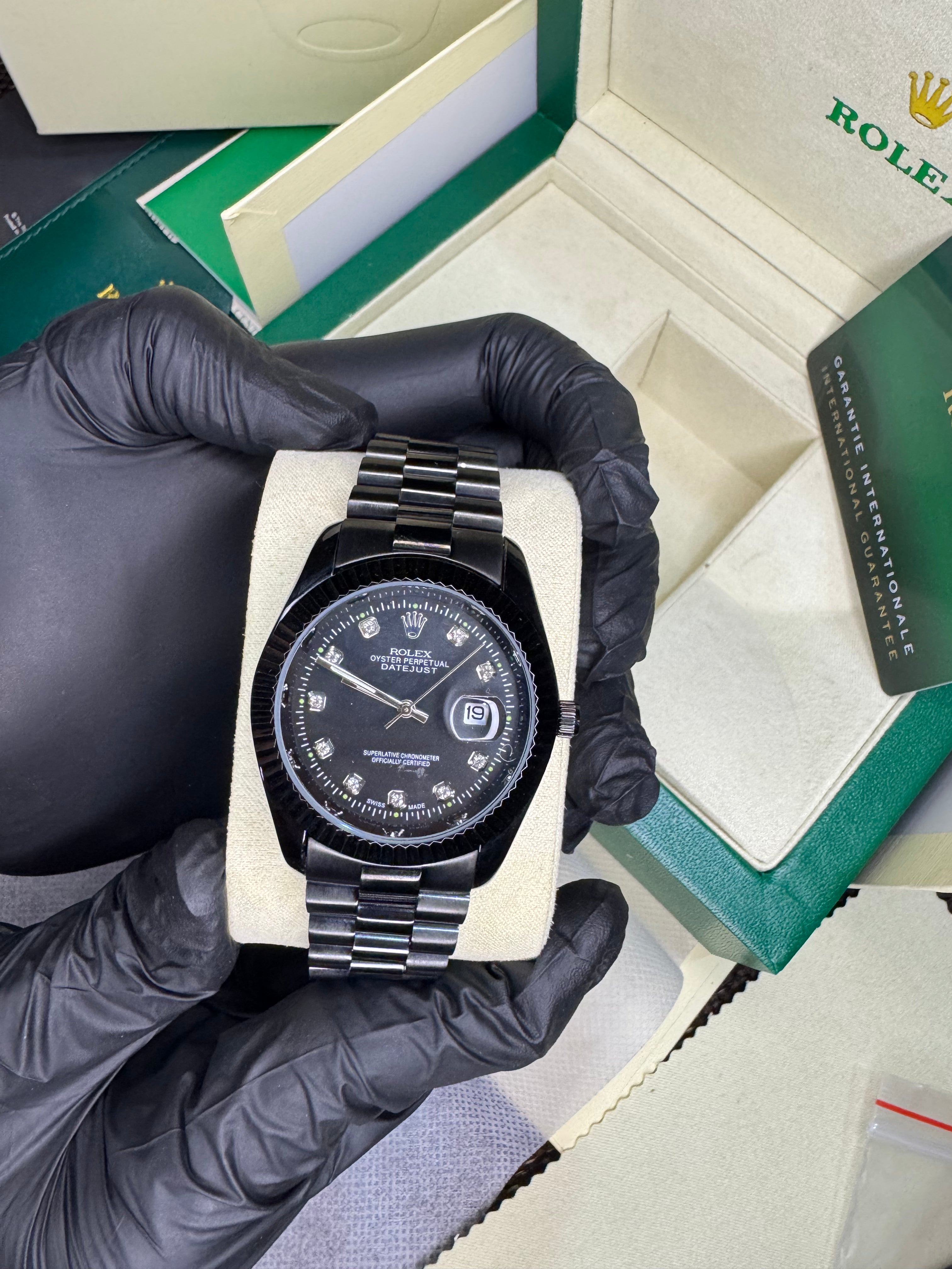 Rolex Oyster Perpetual | Jet black