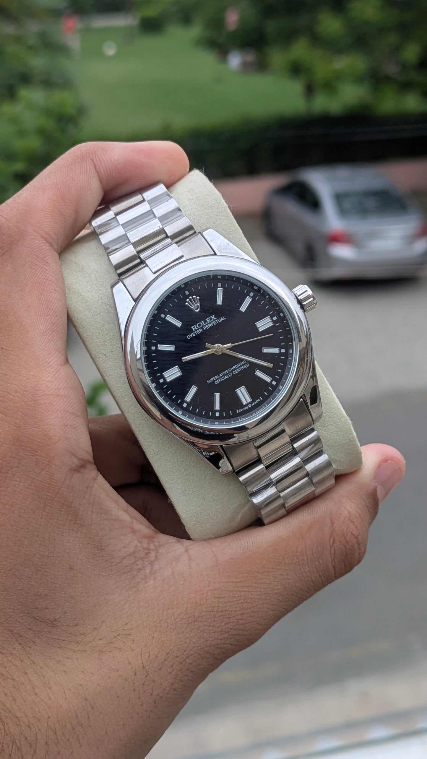 Rolex oyster perpetual | Skeleton Back | Semi automatic movement