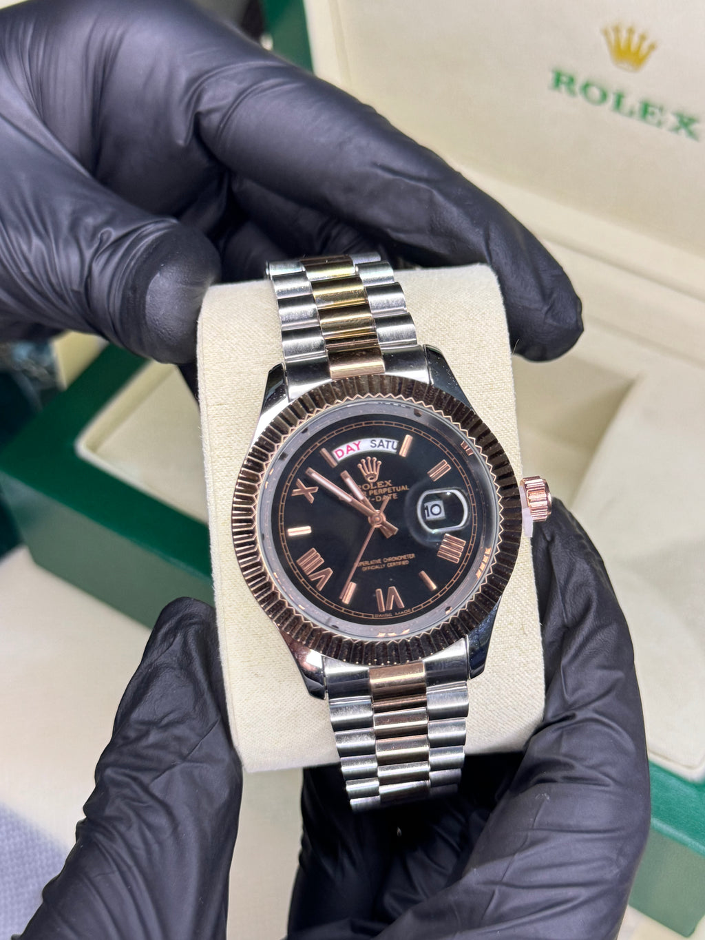 Rolex Oyster Perpetual | Rose gold Ombre | High Grade