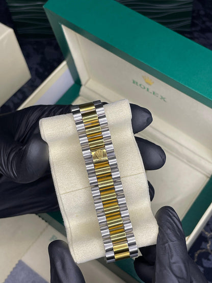 Rolex Oyster Perpetual | Date Just | Master Quality | Stainless Steel | Two Tone Green