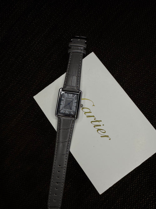 Cartier Tank | Grey Roman Dial