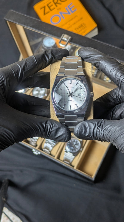 Tissot PRX 1853 | Stainless Steel | Master Quality | Date Working | Heavy weight | Silver White