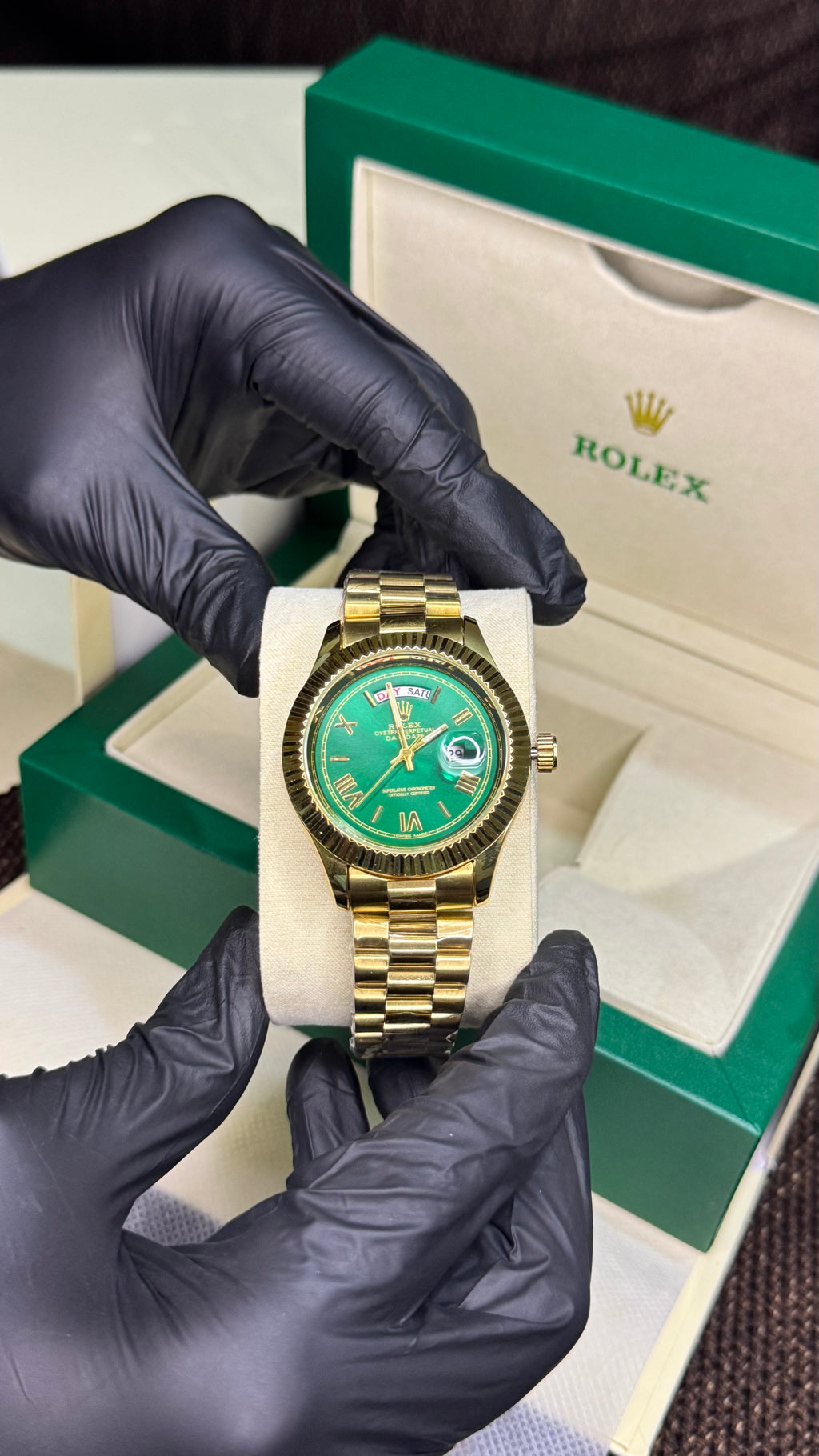 Rolex Oyster Perpetual | Gold Green | High Grade