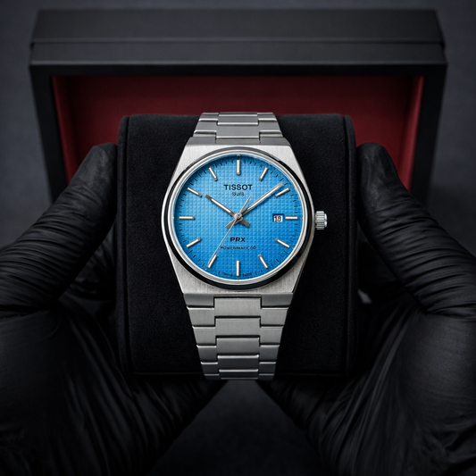 Tissot PRX 1853 | Silver sky blue| Master Quality | Date working