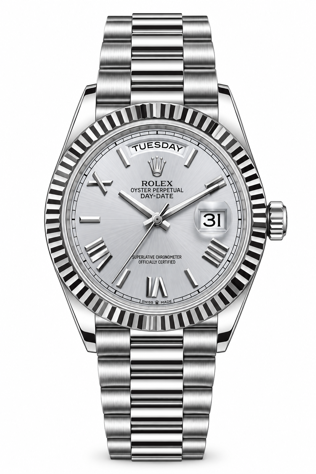 Rolex Oyster Perpetual | Silver White | High Grade