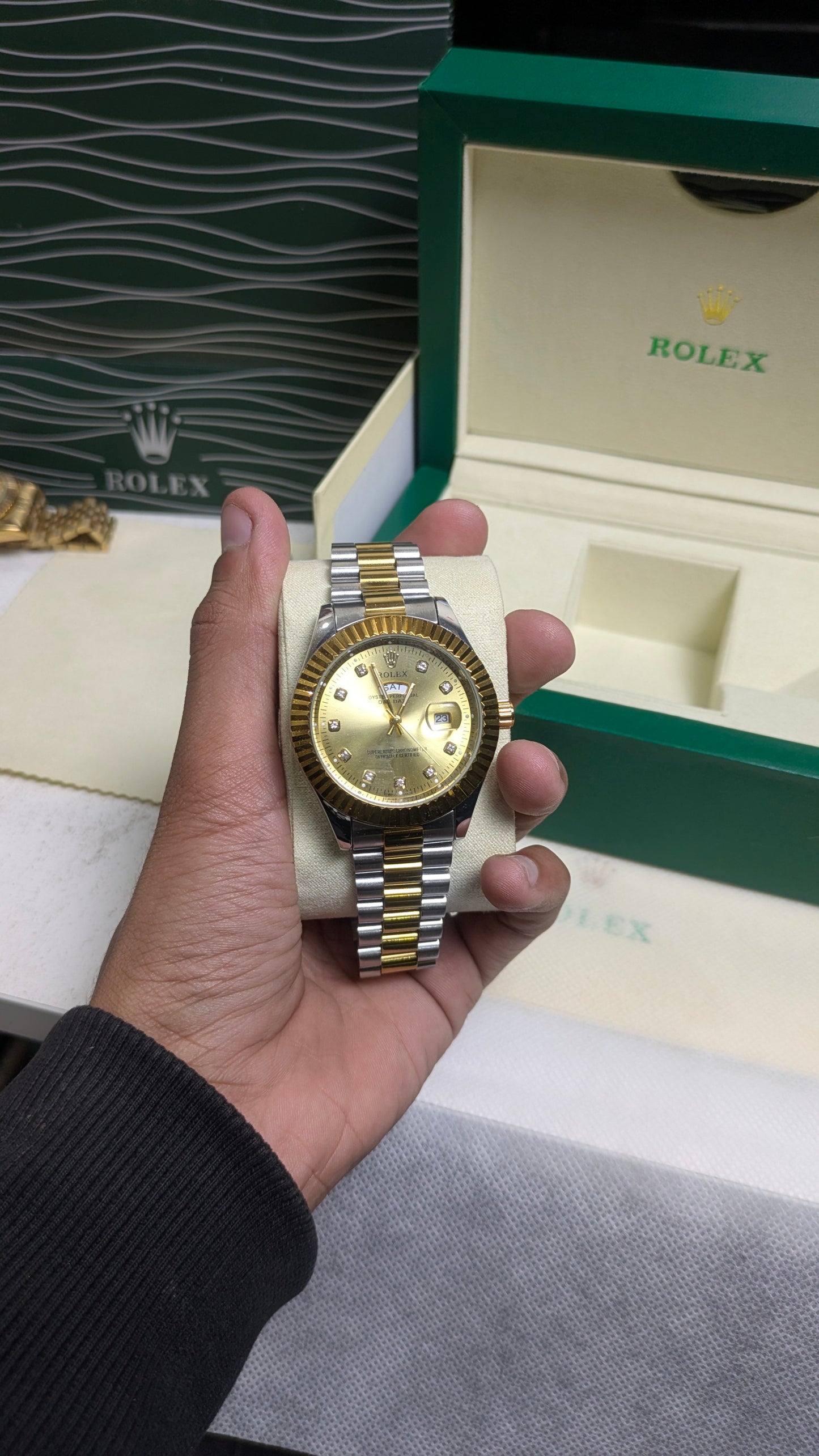 Rolex Oyster Perpetual | Date Just | Master Quality | Stainless Steel | Two Tone Gold