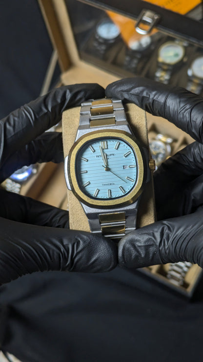Patek Phillipe Geneve | Master Quality | Date Working | Two Tone Tiffany