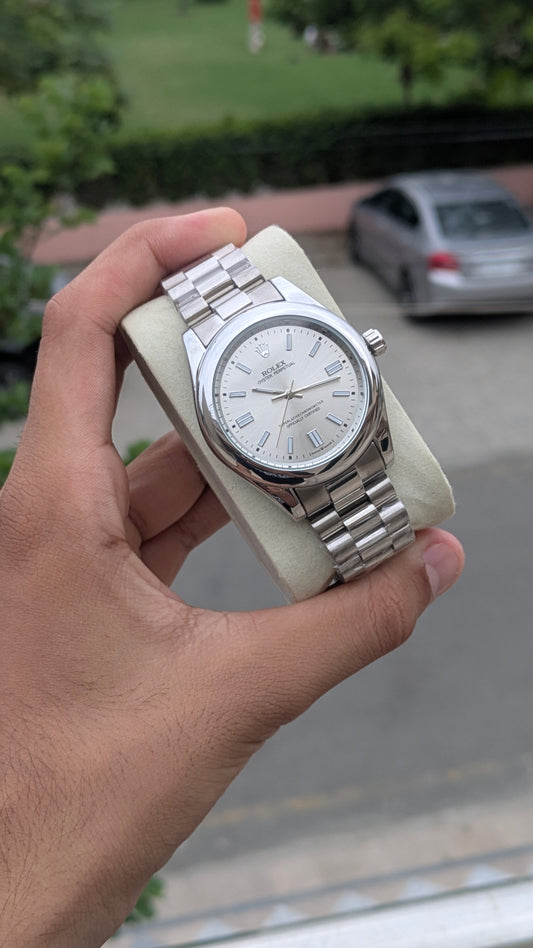 Rolex oyster perpetual | Skeleton Back | Semi automatic movement