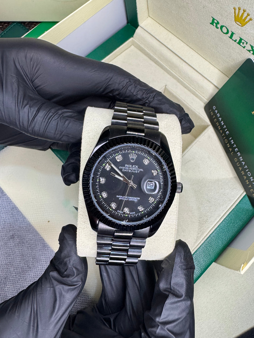 Rolex Oyster Perpetual | Jet black