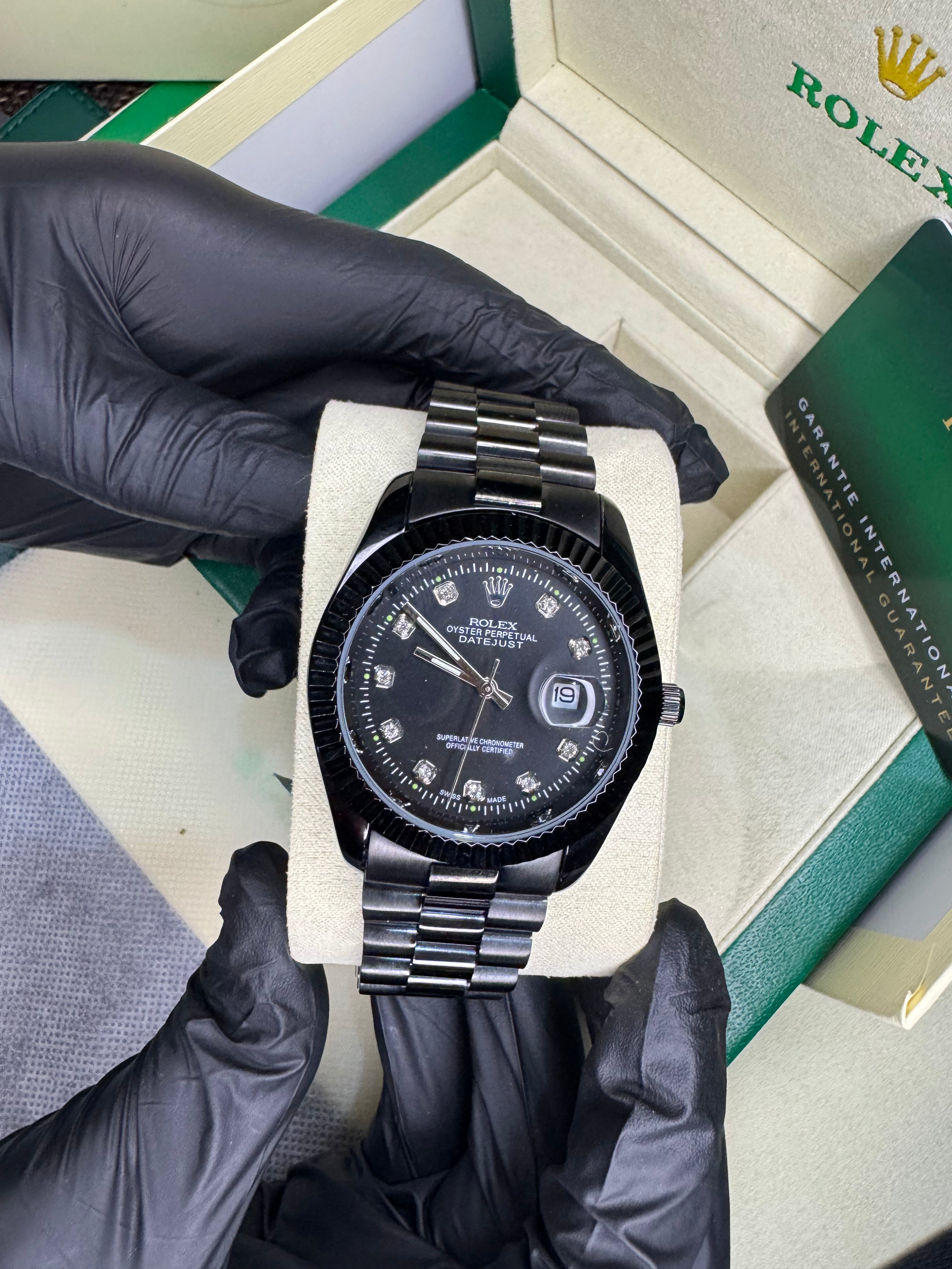 Rolex Oyster Perpetual | Jet black
