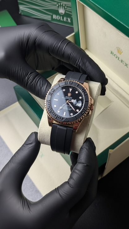 Rolex yatch master | Master Quality | Rotateable Dial | Butterfly Lock