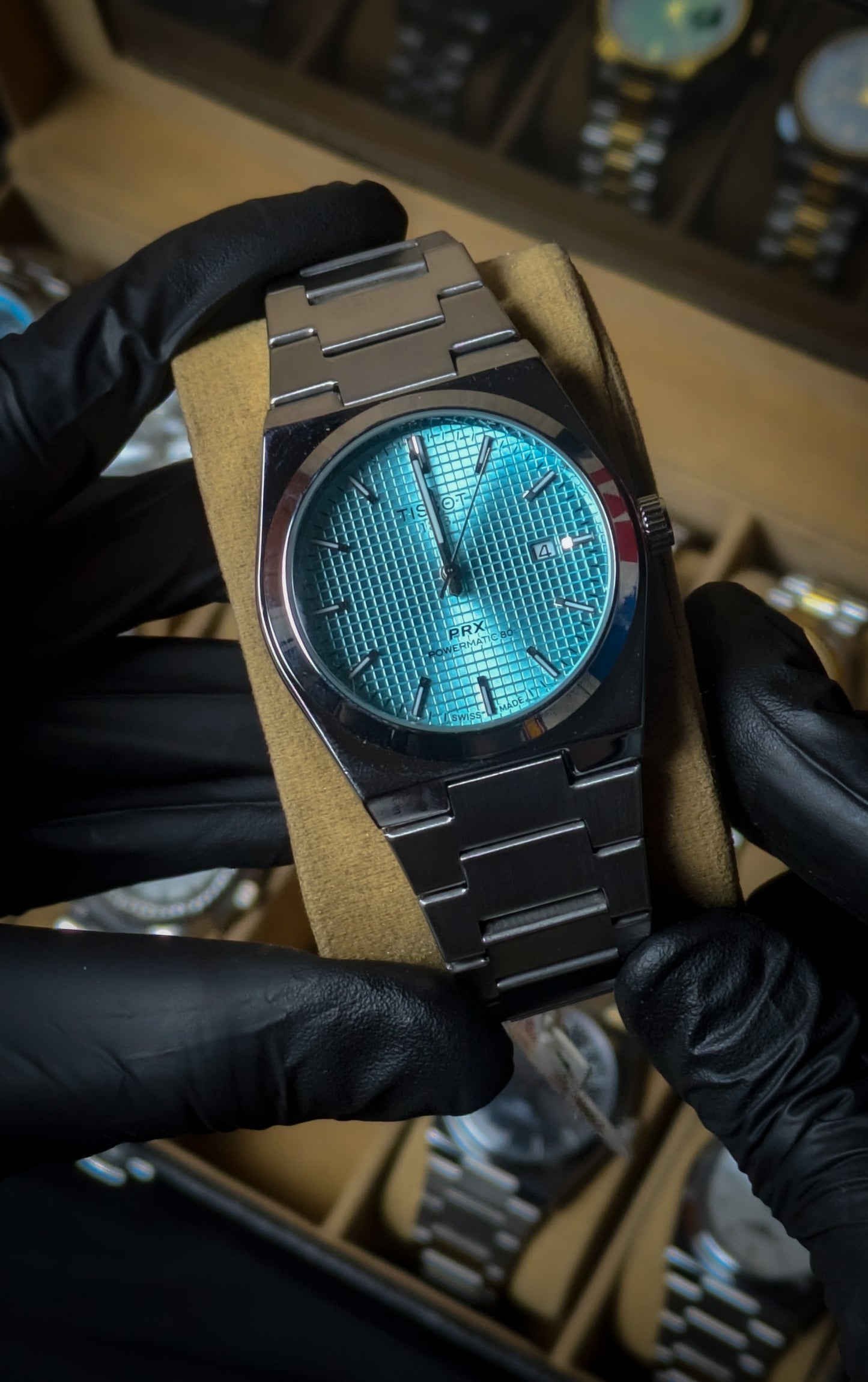 Tissot PRX 1853 | Stainless Steel | Master Quality | Date Working | Heavy weight | Silver Tiffany