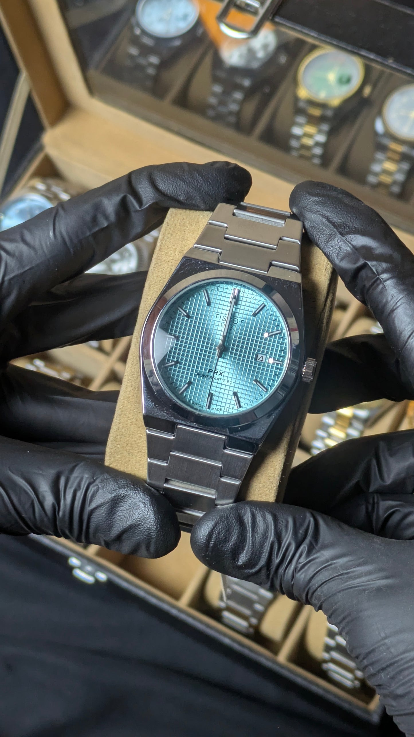 Tissot PRX 1853 | Stainless Steel | Master Quality | Date Working | Heavy weight | Silver Tiffany