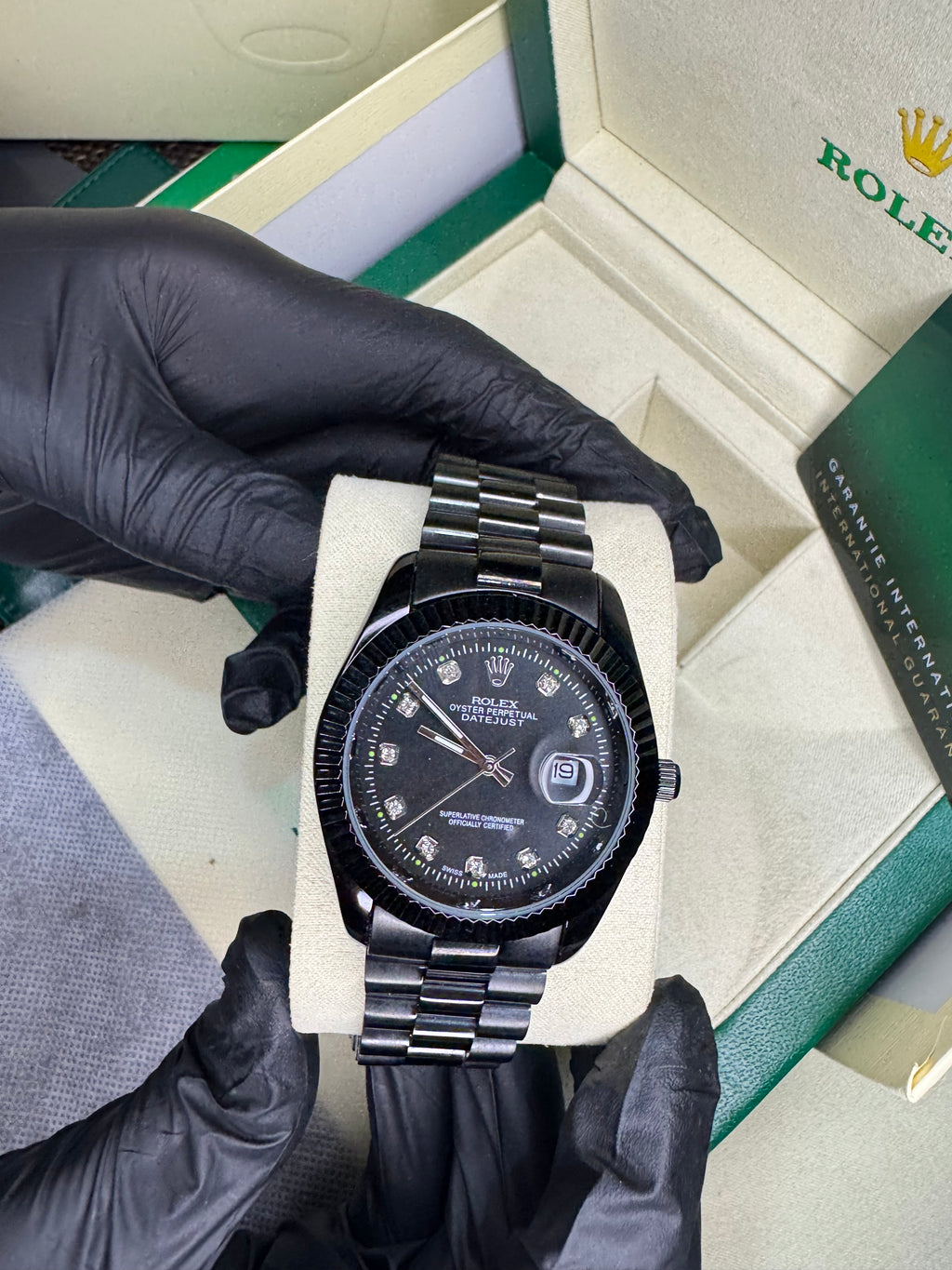 Rolex Oyster Perpetual | Jet black