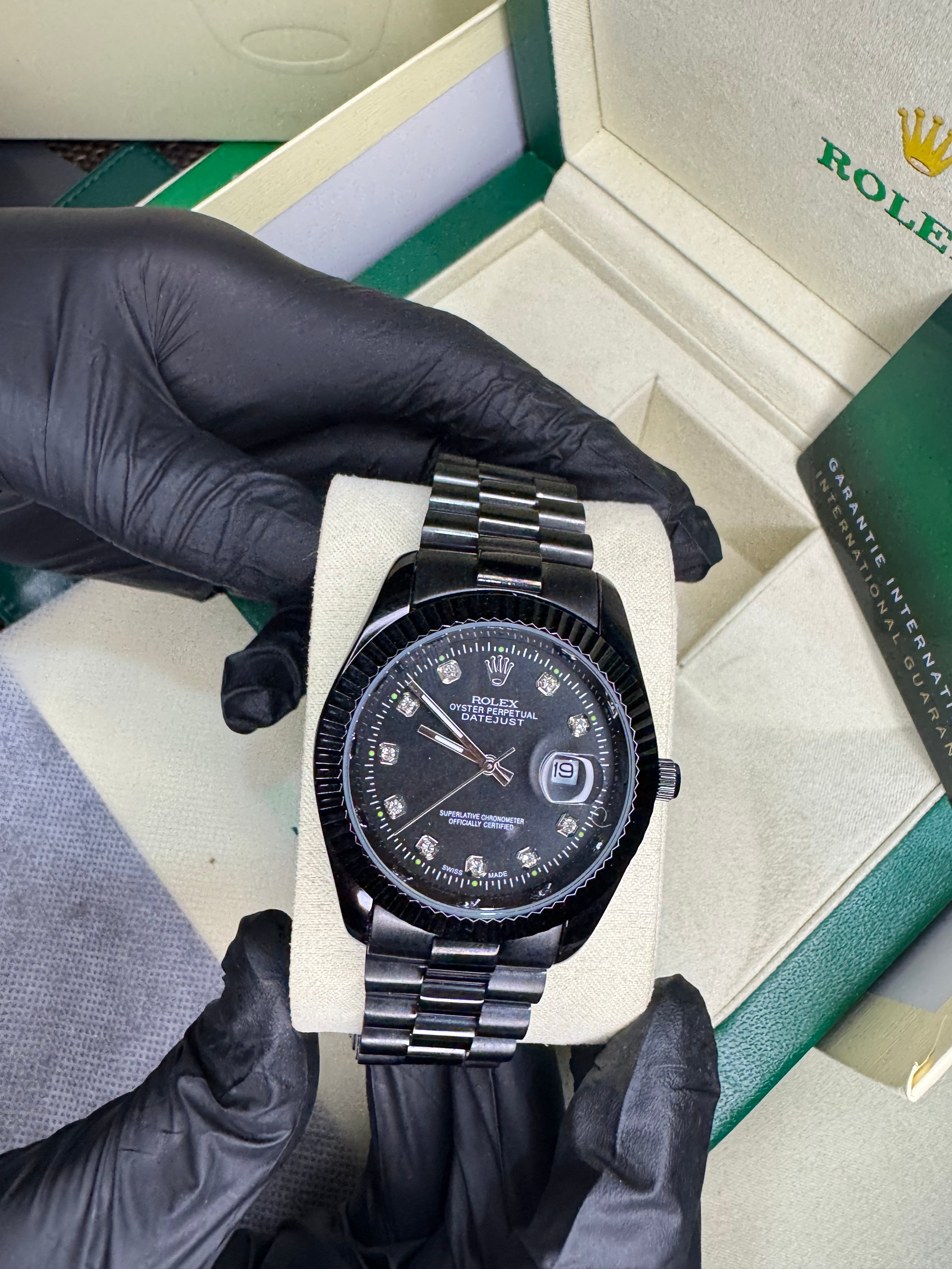 Rolex Oyster Perpetual | Jet black