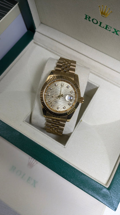 Rolex Oyster Perpetual | Date Just | Master Quality | Stainless Steel | Full Gold