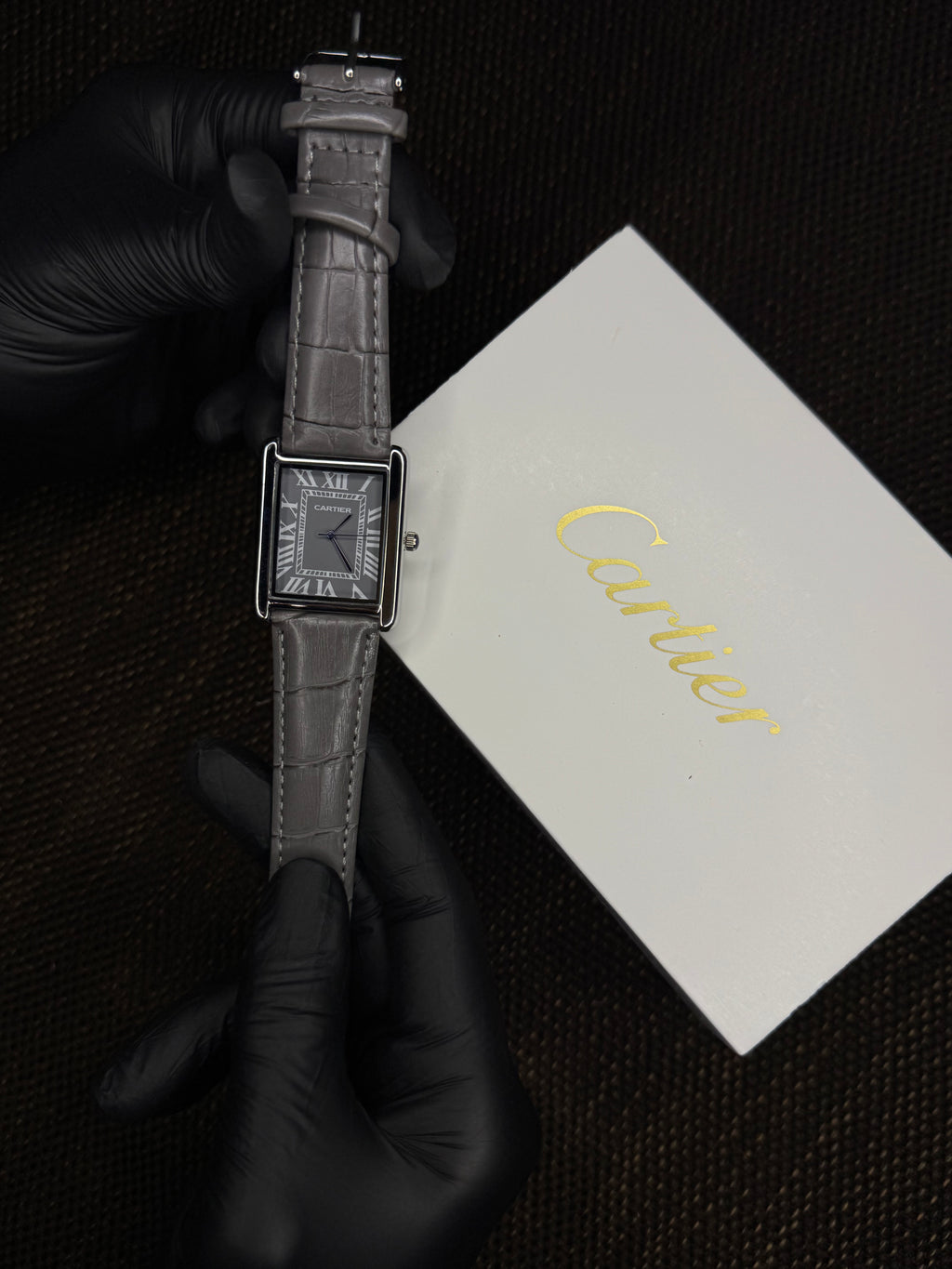Cartier Tank | Grey Roman Dial