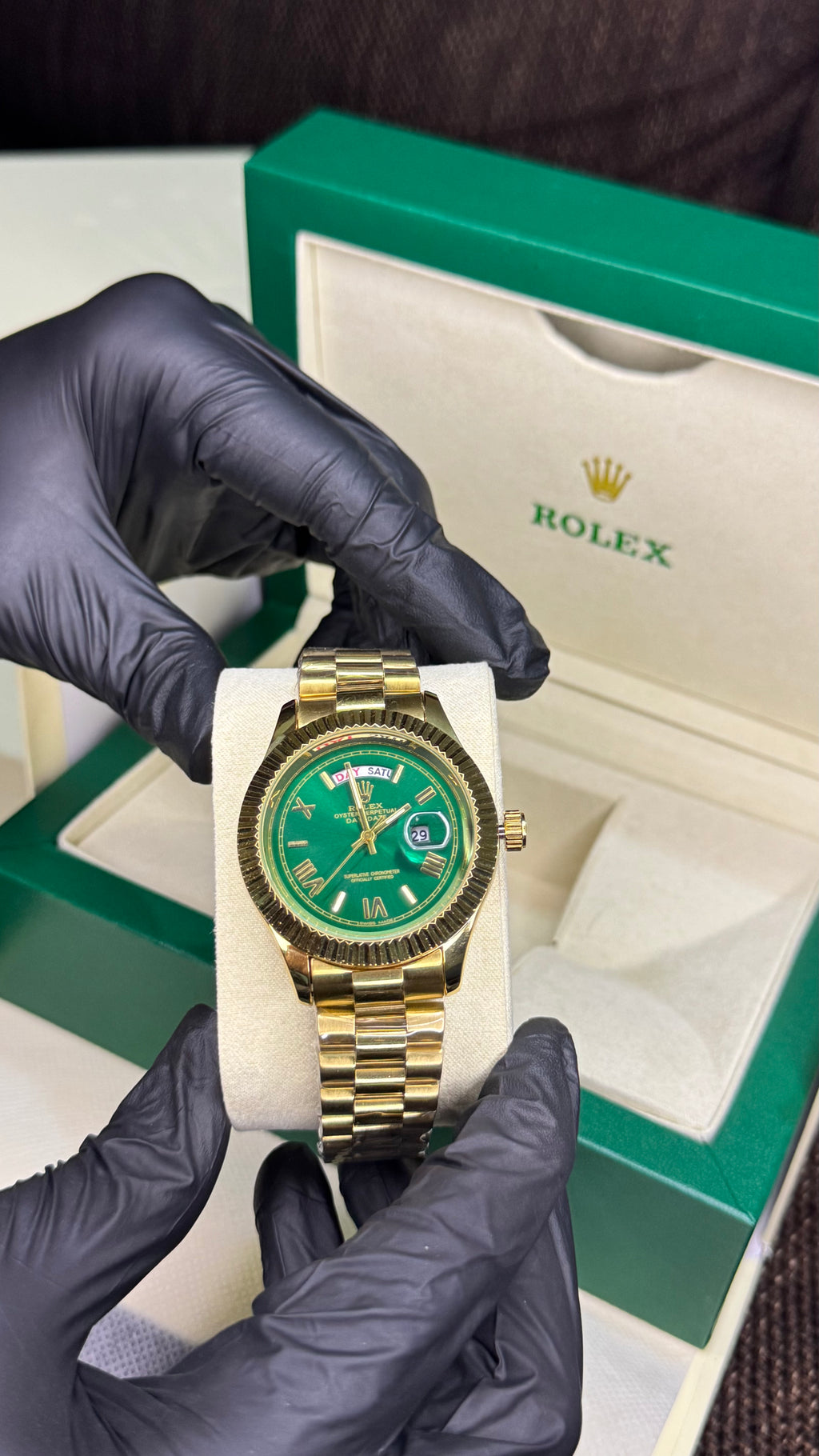 Rolex Oyster Perpetual | Gold Green | High Grade