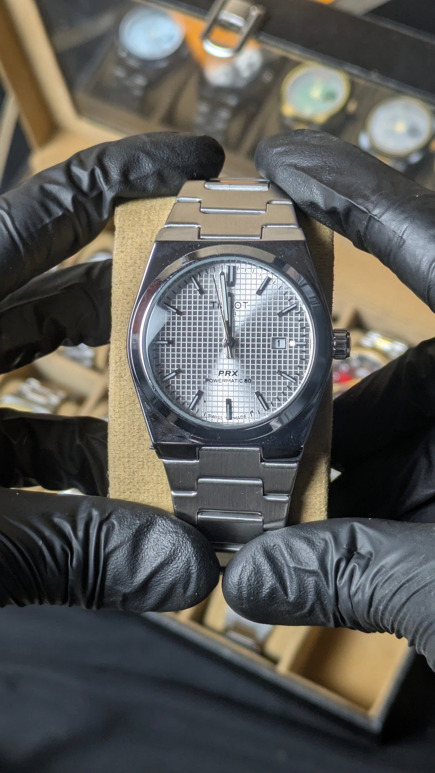 Tissot PRX 1853 | Stainless Steel | Master Quality | Date Working | Heavy weight | Silver White