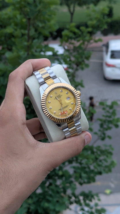 Rolex Oyster Perpetual | Two tone Gold | Master Quality | Date Just