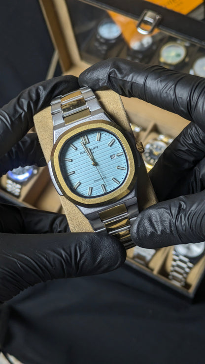 Patek Phillipe Geneve | Master Quality | Date Working | Two Tone Tiffany